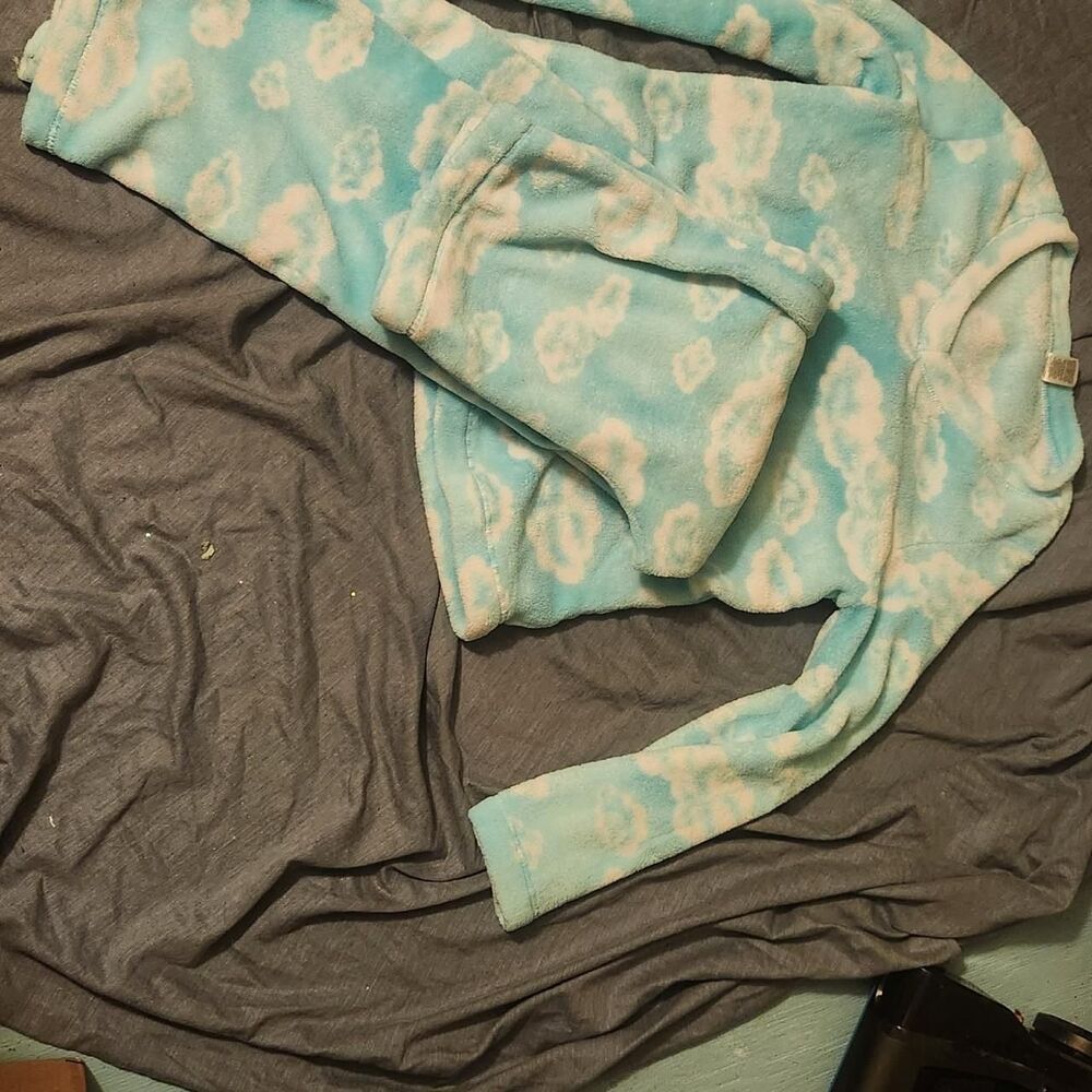 Cloud Print Cozy 2-Piece Lounge / Pajama softgirl comfy - Picture 4 of 5